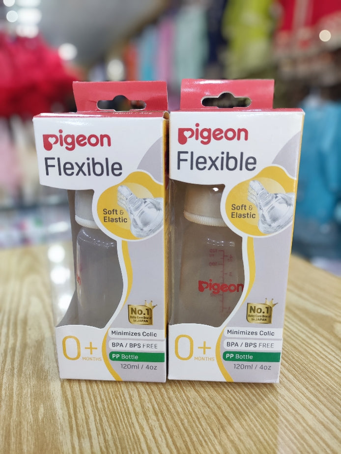 Pigeon Feeder 120 ml/4oz | Bpa/Bps free | Reduce colic