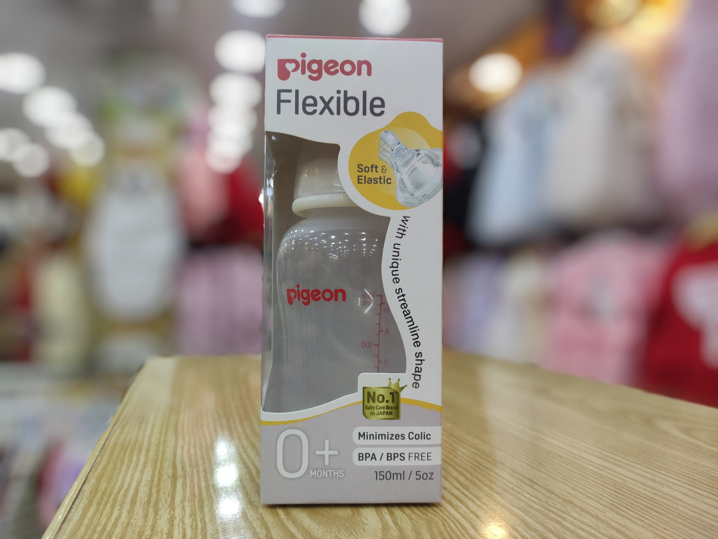Pigeon Feeder standard neck | 150 ml/5oz | Bpa free| Anti-colic