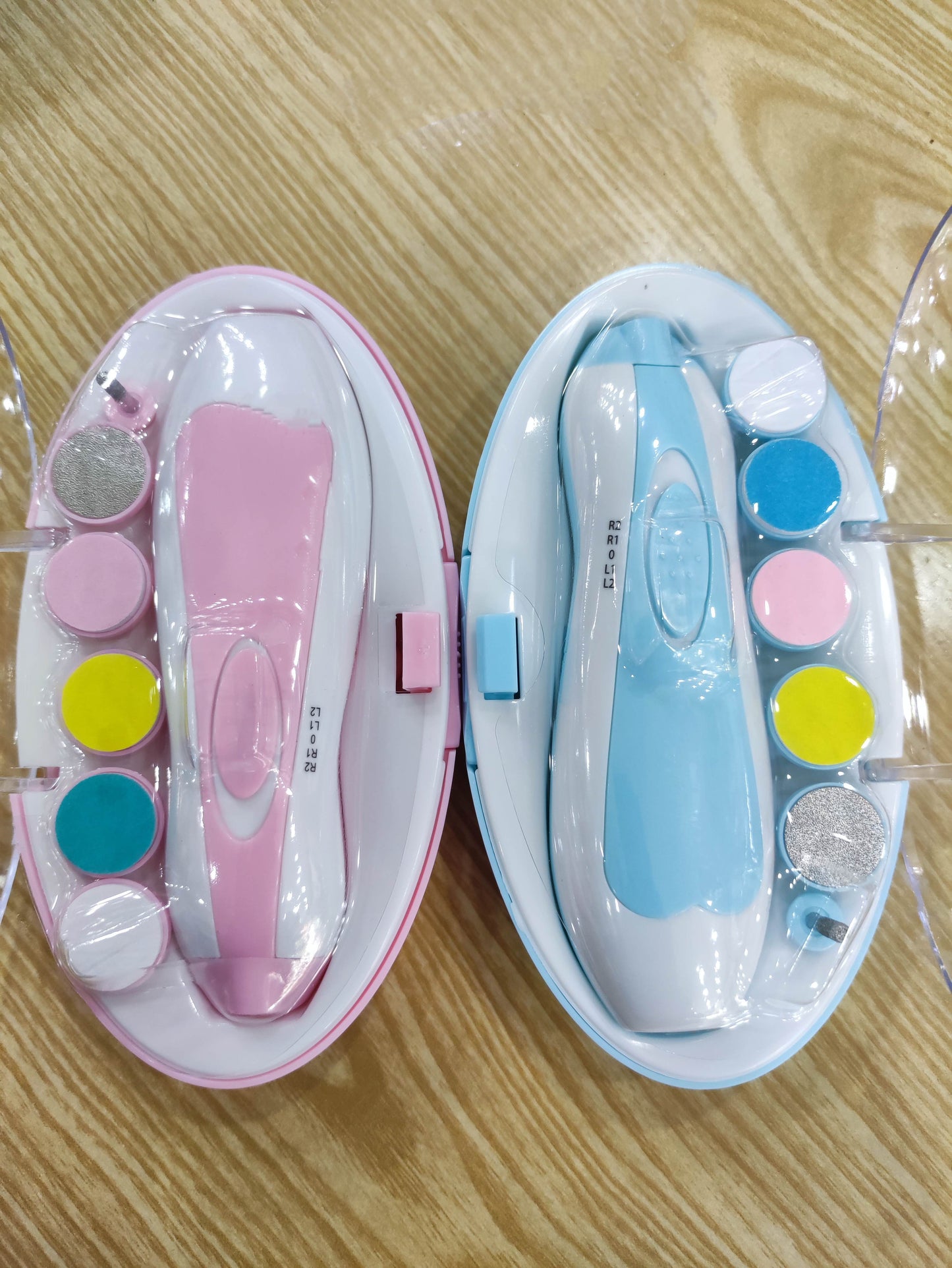 Baby electric nail trimmer 6 in 1 |with led light