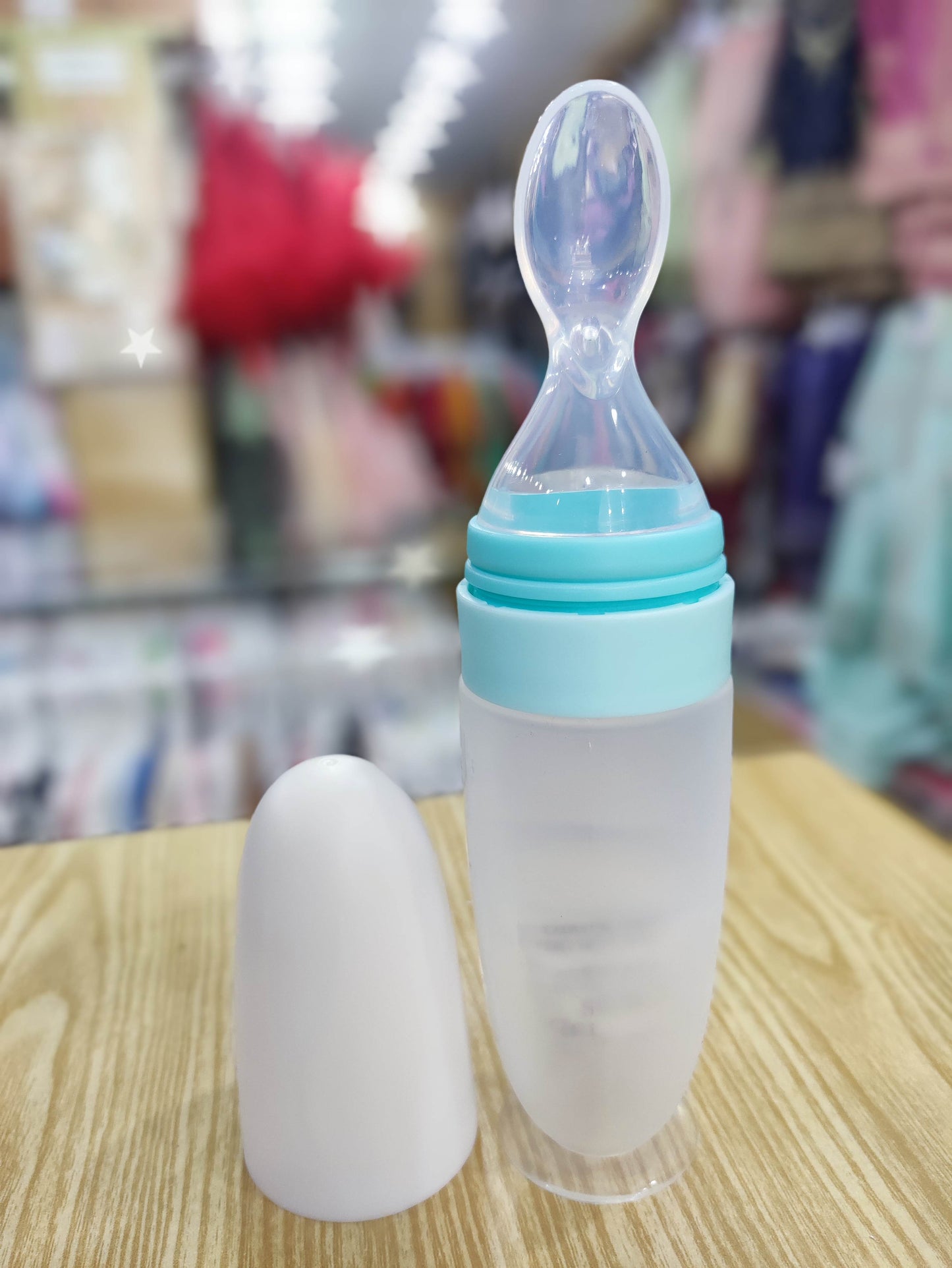 90ml Flower Baby silicone Spoon Feeder | BPA-Free | For 3 Months+