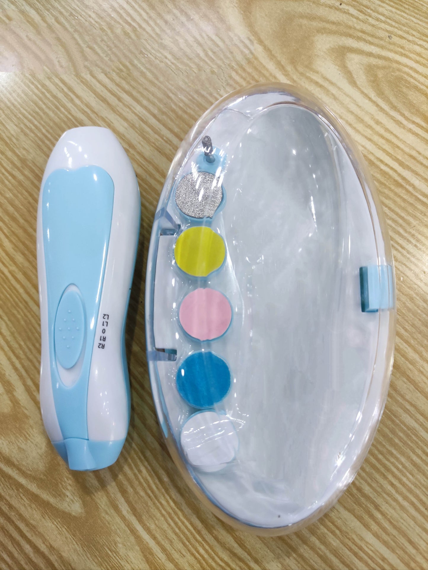 Baby electric nail trimmer 6 in 1 |with led light