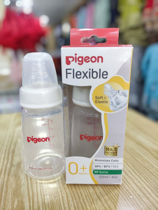 Pigeon Feeder 120 ml/4oz | Bpa/Bps free | Reduce colic