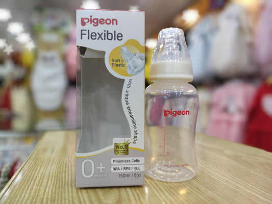 Pigeon Feeder standard neck | 150 ml/5oz | Bpa free| Anti-colic